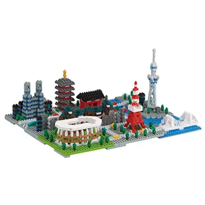 カワダ(Kawada) ナノブロック 東京 1280pcs NB-040
