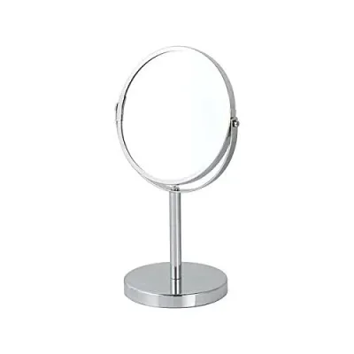 ダルトン(Dulton) 鏡 ラウンド スタンドミラー 高さ280×幅165×奥行120mm 片面3倍鏡 ROUND STAND MIRROR