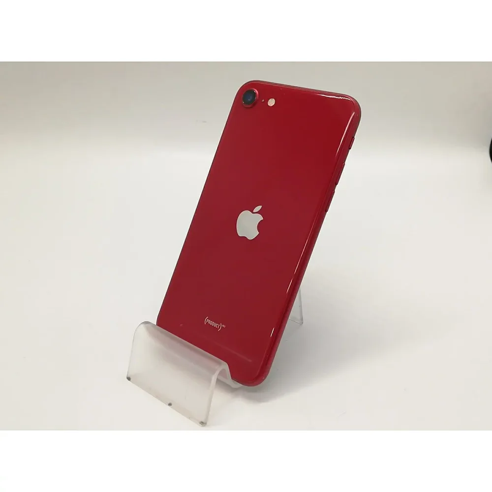 【中古】Apple docomo 【SIMフリー】 iPhone SE(第3世代) 64GB (PRODUCT)RED MMYE3J/A【福岡天神】保証期間1ヶ月【ランクC】