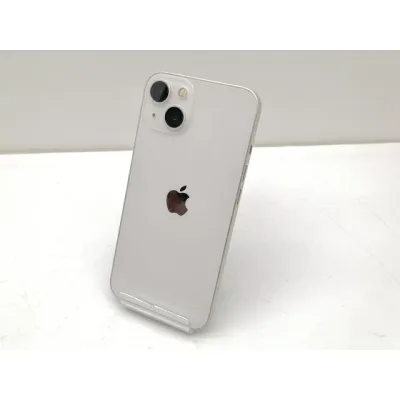 【中古】Apple au 【SIMフリー】 iPhone 13 256GB スターライト MLNJ3J/A【仙台イービーンズ】保証期間1ヶ月【ランクC】