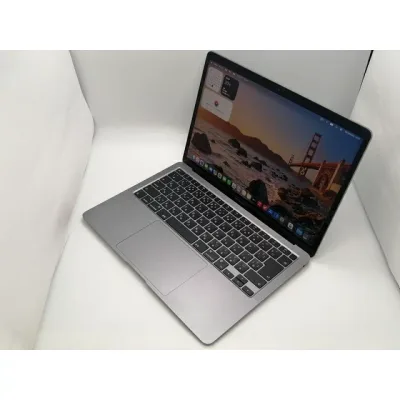 【中古】Apple MacBook Air 13インチ M1(CPU:8C/GPU:8C) 8GB/512GB スペースグレイ MGN73J/A (M1・2020)【広島本通】保証期間1ヶ月【ランクB】