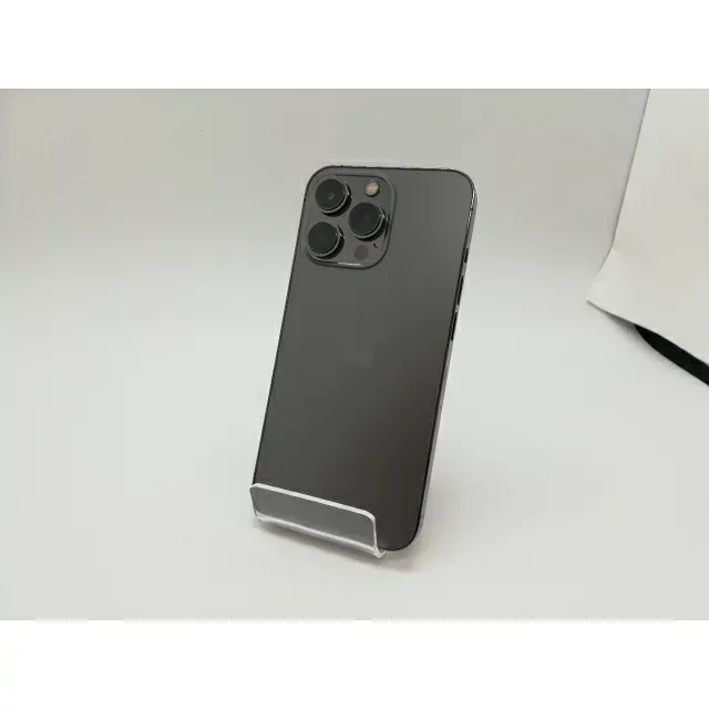 【中古】Apple au 【SIMフリー】 iPhone 13 Pro 128GB グラファイト MLUE3J/A【イオンモール新利府】保証期間1ヶ月【ランクC】