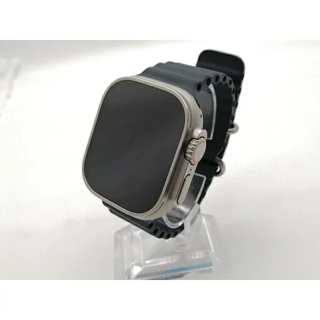 【中古】Apple Apple Watch Ultra 49mm Cellular チタニウムケース/ミッドナイトオーシャンバンド MQFK3J/A【町田】保証期間1ヶ月【ランクB】