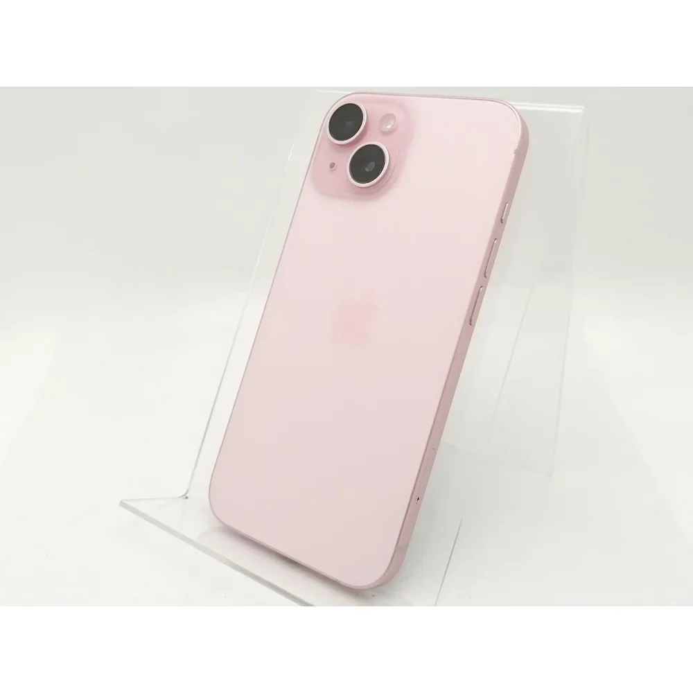 【中古】Apple 国内版 【SIMフリー】 iPhone 15 128GB ピンク MTMJ3J/A【津田沼】保証期間1ヶ月【ランクA】