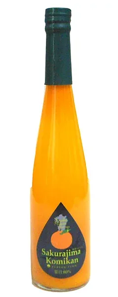 福田農場 桜島小みかんシロップ 瓶 500ML【イージャパンモール】