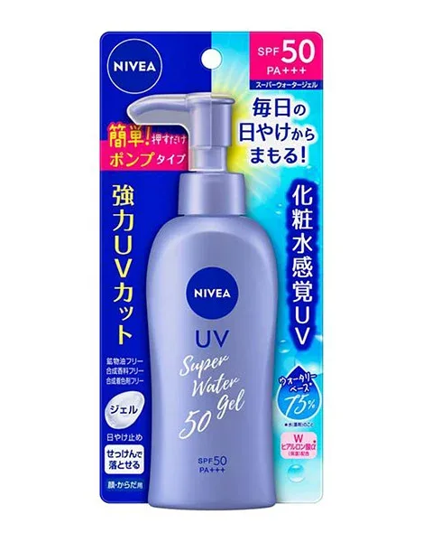 花王 ニベアUV ウォータージェル SPF50 ポンプ 140g【イージャパンモール】