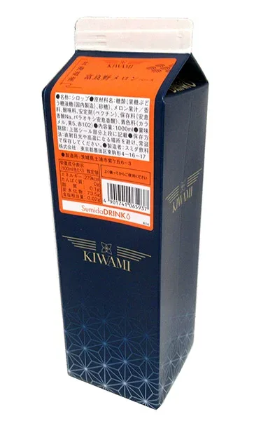 スミダ KIWAMI 北海道産富良野メロンベース 1L【イージャパンモール】