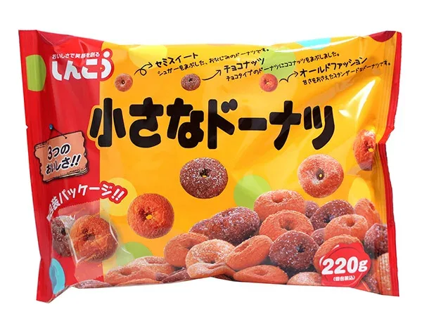 ★まとめ買い★ シンコウ 小さなドーナツファミリーパック 220g ×12個【イージャパンモール】