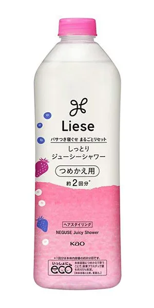 【送料無料】★まとめ買い★ 花王 リーゼ しっとりジューシーシャワー つめかえ用 340ml ×24個【イージャパンモール】