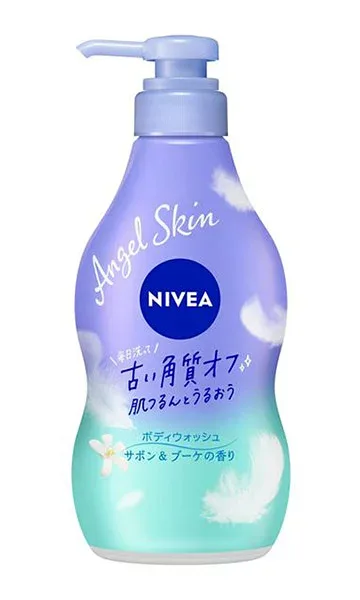 花王 ニベアエンジェルスキンボディウォッシュサボン&ブーケ ポンプ 480ml【イージャパンモール】