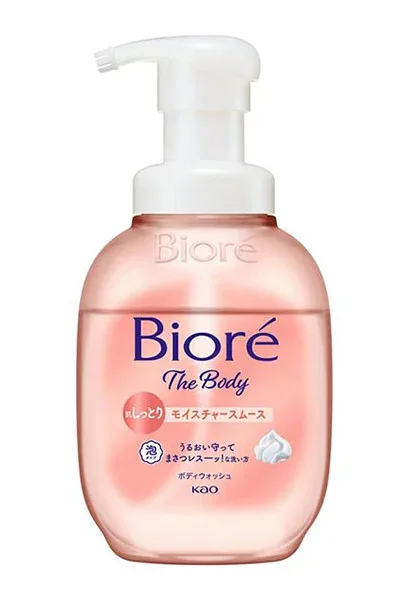 【送料無料】★まとめ買い★ 花王 ビオレザボディ 泡タイプ モイスチャースムース ポンプ 510ml ×9個【イージャパンモール】