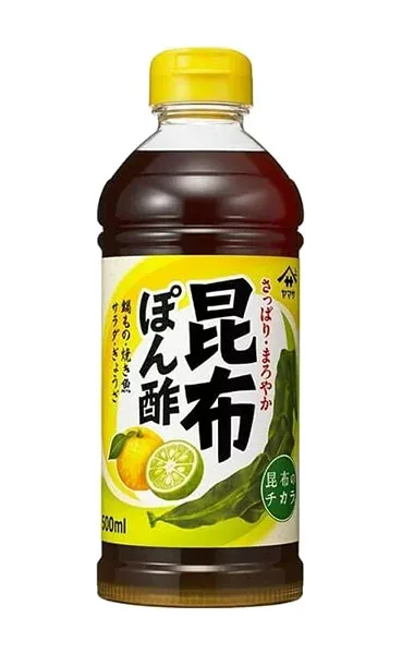 【送料無料】★まとめ買い★ ヤマサ 昆布ぽん酢 500ml ×12個【イージャパンモール】