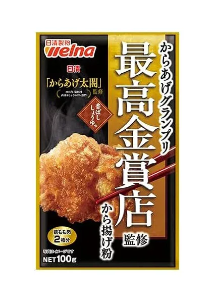 ★まとめ買い★ 日清 からあげグランプリ最高金賞店監修 から揚げ粉香ばししょうゆ味 100g ×12個【イージャパンモール】