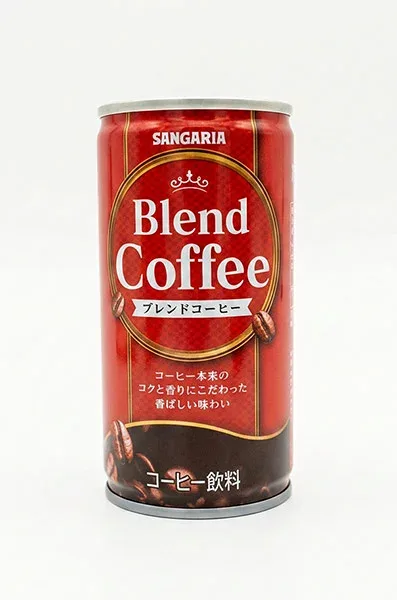 ★まとめ買い★ サンガリア ブレンドコーヒー缶 185g ×30個【イージャパンモール】