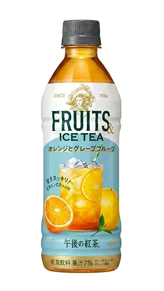 ★まとめ買い★ キリン 午後の紅茶FRUITS & ICE TEAオレンジとグレープフルーツ 500ml ×24個【イージャパンモール】