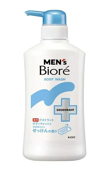 【送料無料】★まとめ買い★ メンズビオレ 薬用デオドラントボディウォッシュ せっけんの香り 本体 420ml ×9個【イージャパンモール】