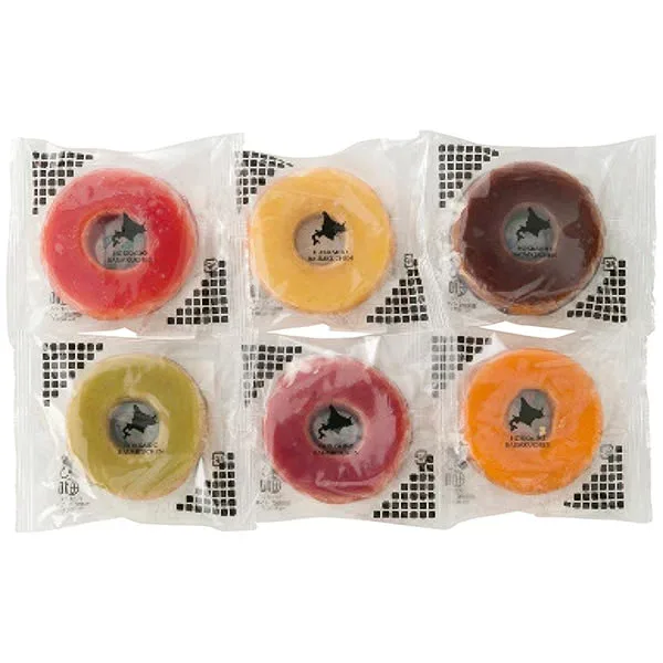【送料無料】北海道カラフルバウムクーヘン 740046【ギフト館】