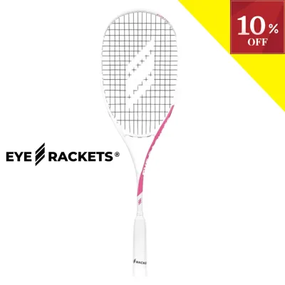 \お買い物マラソン/【全品10%OFFクーポン】▼~10/12 23:59 スカッシュラケット EyeRackets V.LITE 110 2025 Model アイラケット Xライト110 White Pink スカッシュ ラケット