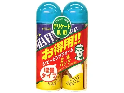 東京企画販売 シェービングフォーム ミント 210g 2本パック シェービング剤 アフターケア シェービング スキンケア