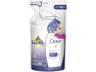 ユニリーバ ダヴ モイスチャーミルククレンジング 詰替用 180mL クレンジング 洗顔料 フェイスケア スキンケア