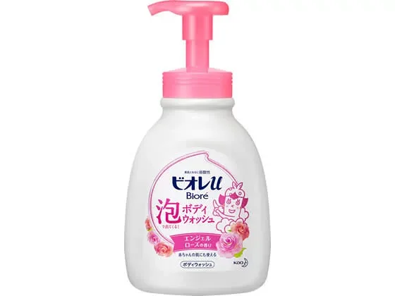 KAO ビオレu泡で出てくるボディウォッシュ ローズ ポンプ 600mL