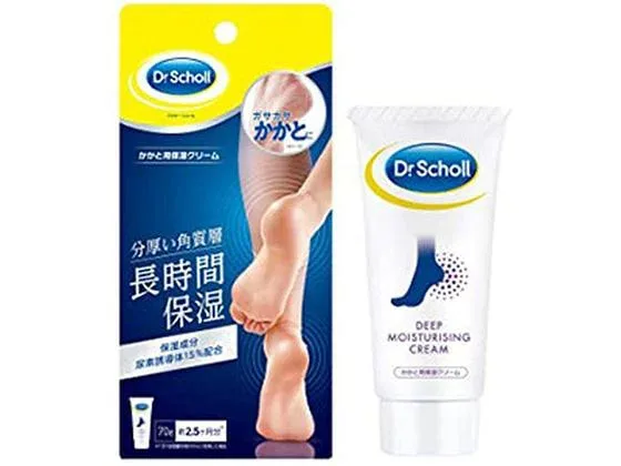 【お取り寄せ】ドクター・ショール かかと用 保湿クリーム 70g フットケア バス ボディケア スキンケア