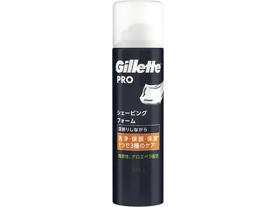 【お取り寄せ】P&G ジレット GillettePRO シェービングフォーム 245g P&G ジレット シェービング スキンケア