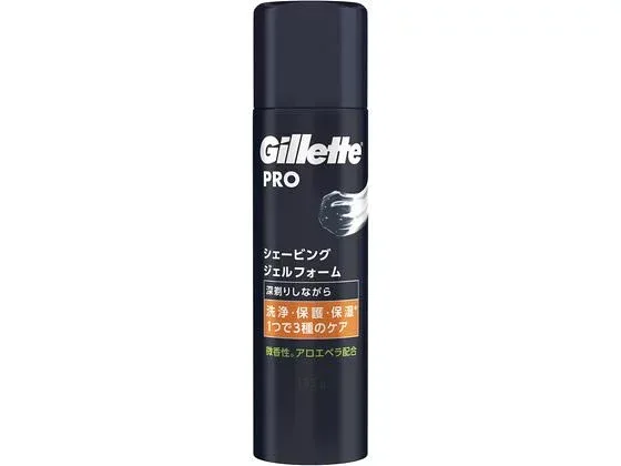 【お取り寄せ】P&G ジレット GillettePRO シェービングジェルフォーム 195g P&G ジレット シェービング スキンケア