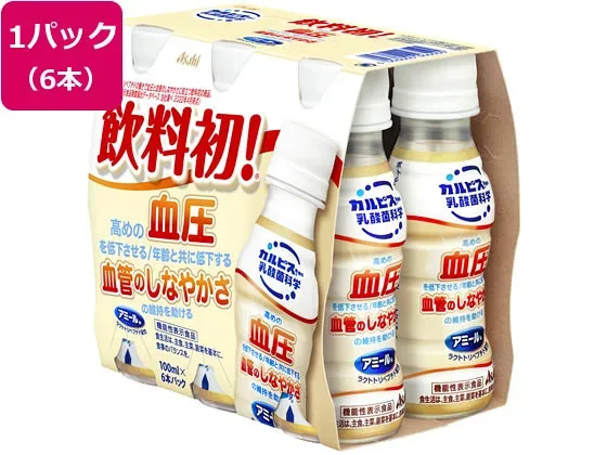 アサヒ飲料 カルピス アミールW 100ml×6本