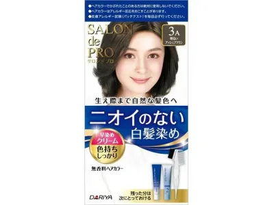 【お取り寄せ】ダリヤ サロンドプロ 無香料 ヘアカラー 早染めクリーム 白髪用 3A 白髪用ヘアカラー ヘアカラー ヘアケア