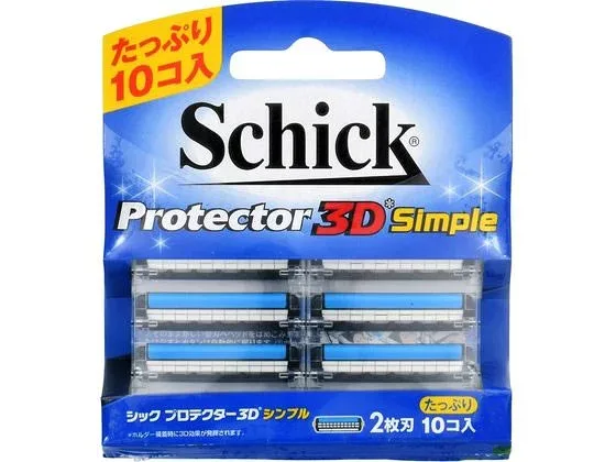 【お取り寄せ】シック プロテクター3D シンプル 替刃 10個 シックジャパン シック シェービング スキンケア
