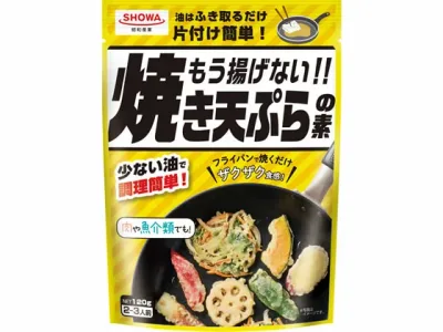 昭和産業 もう揚げない!! 焼き天ぷらの素 120g 天ぷら粉 小麦粉 粉類 食材 食品