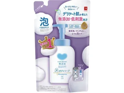 牛乳石鹸 カウブランド 無添加泡のボディソープ 詰替用 450mL ボディソープ詰替え用 バス ボディケア スキンケア