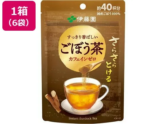 伊藤園 さらさらとける すっきり香ばしごぼう茶 32g 6袋