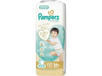 P&G パンパース 肌いちパンツ スーパージャンボ XL 34枚 おむつ オムツ おしりふき ベビーケア