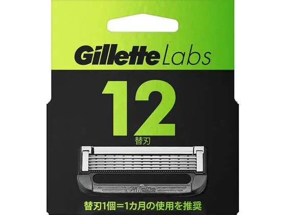 P&G ジレットラボ 替刃 12個 P&G ジレット シェービング スキンケア