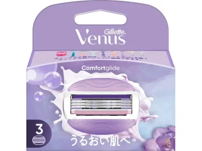 P&G ジレットヴィーナス うるおい肌 スミレ 替刃 3個 P&G ジレット シェービング スキンケア