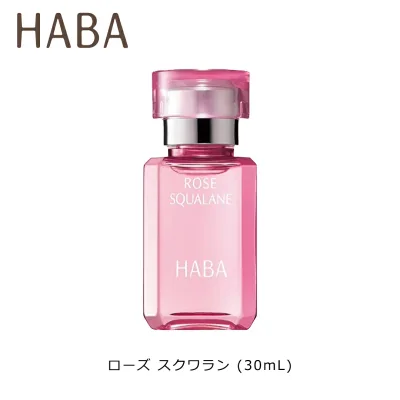 ハーバー (HABA) ローズ スクワラン (30mL) 美容オイル 化粧オイル 保湿 乳液 クリーム代わりに スクワレン スキンケア
