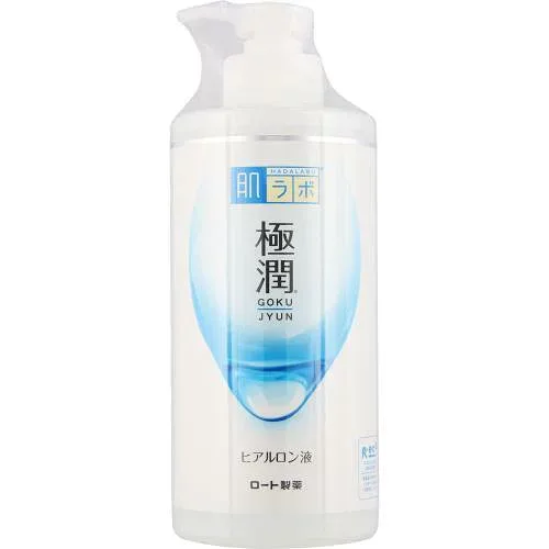 Hadarabo Gokujun Hyaluronic Liquid ขนาดใหญ่ความจุประเภทปั๊ม 400ml Rohto Pharmaceutical Hadarabo Gokujiyun Hyalu Expo