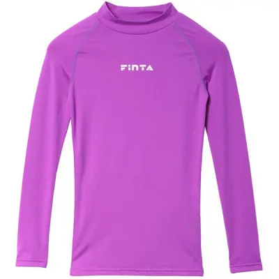 FINTA(フィンタ) ジュニア インナーシャツ 長袖 ハイネック(パープル・サイズ:160cm) FTW7028-081-160 FINTA ジュニア用