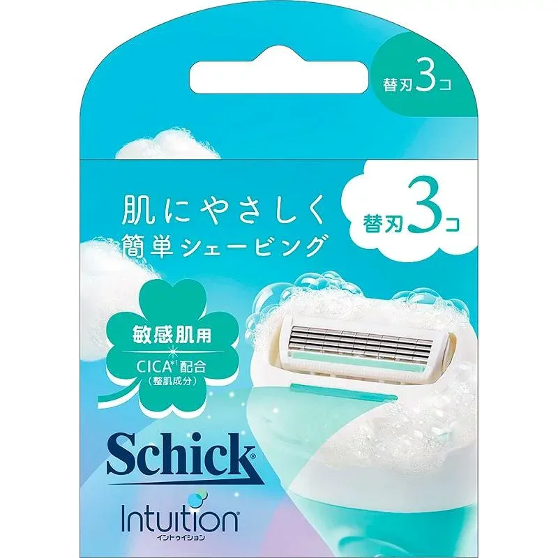 シック イントゥイション 敏感肌用 替刃(3コ入) シック・ジャパン イントウイシヨンビンカンヨウカエバ3