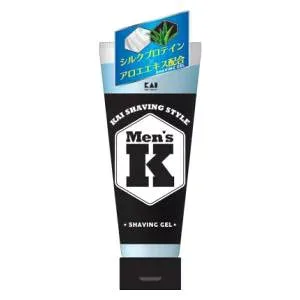 MENS シルクプロテイン配合 シェービングジェル 220g 貝印 MEN SKヤクヨウシエ-ビングジ