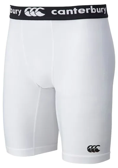 カンタベリー メンズ ベースレイヤーショーツ ロング(ホワイト・サイズ:L) CCC-RG24044-10-L CANTERBURY