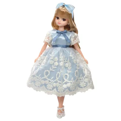 Takara Tomy Licca-chan LD-09 Classical Blue Ribbon Licca-chan