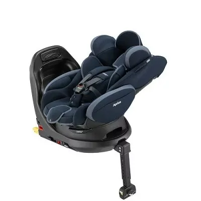 チャイルドシート ISOFIX R129 フラディアプラスライト ライトネイビー(NV) (新生児から4歳頃)R129適合 アップリカ フラデイアプラスライト(NV)