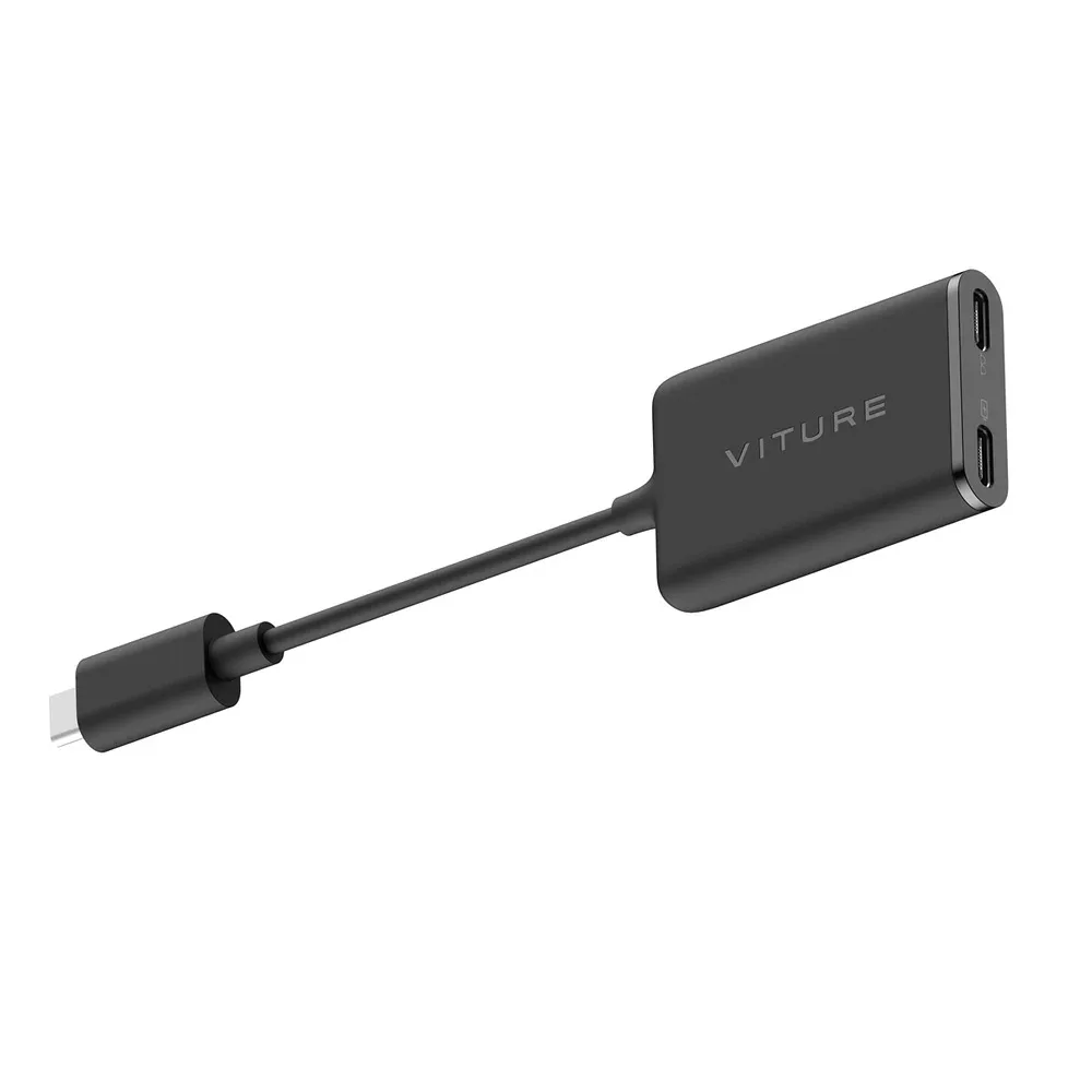 VITURE|ヴィチュアー VITURE One用 USB-C to XRグラス 充電アダプター Pro ONE-XRIP-ADP-BLK