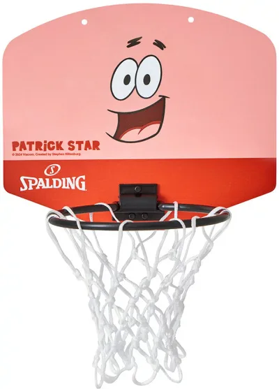 スポルディング バスケットゴール マイクロミニ(パトリックスター スマイル/ピンク) SPD-79055J SPALDING