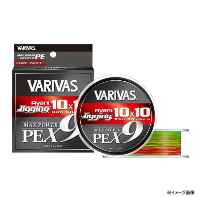バリバス アバニ ジギング10×10 マックスパワーPE X9 200m 10m×10色(0.6号/MAX14lb) ジギング10×10 マックスパワーPE X9 200m 0.6ゴウ/MAX14lb