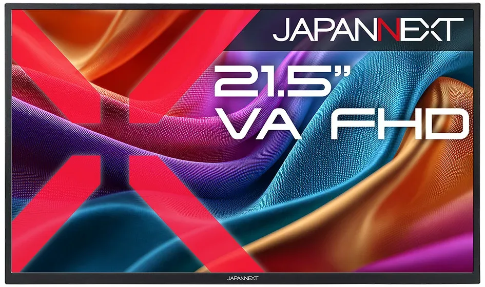 JAPANNEXT|ジャパンネクスト モバイル液晶ディスプレイ(21.5型/VA/FullHD 1920×1080/75Hz/6.5ms)(ブラック) JN-MD-V215F-N