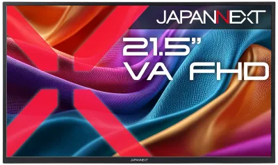 JAPANNEXT|ジャパンネクスト モバイル液晶ディスプレイ(21.5型/VA/FullHD 1920×1080/75Hz/6.5ms)(ブラック) JN-MD-V215F-N